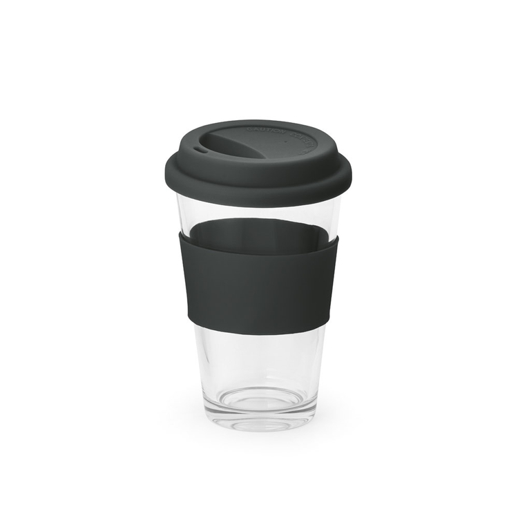 BARTY. Szklany kubek podróżny 330 ml