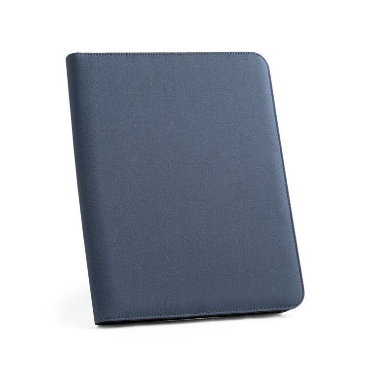 EMERGE FOLDER. Teczka A4 100% rPET 300D z zamkiem błyskawicznym